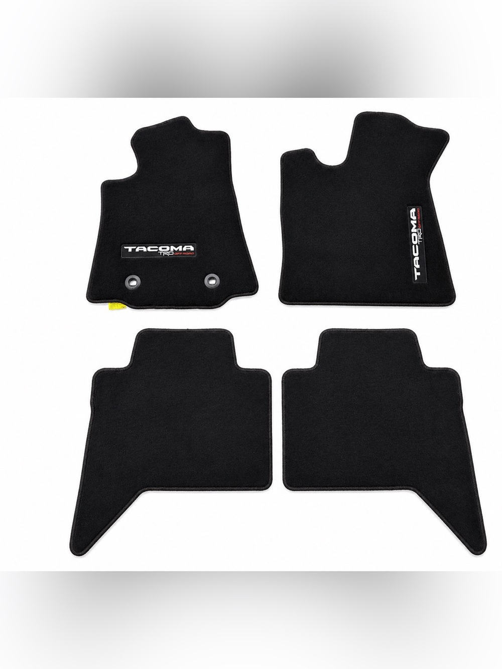🆕 Toyota Tacoma TRD Off Road OEM Black Carpet Floor Mats Set of 4 🆕